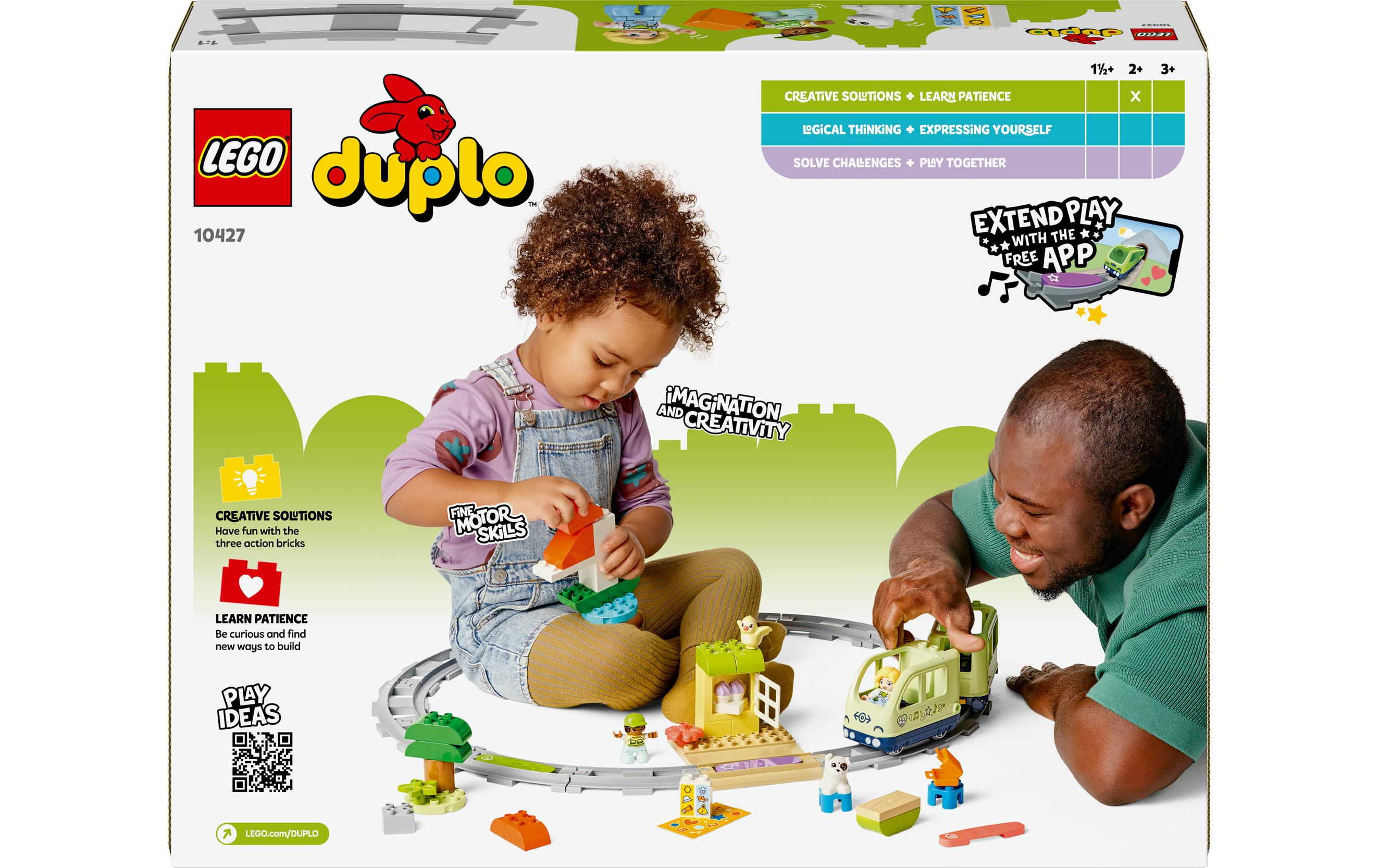 DUPLO® Interaktive Abenteuer-Eisenbahn 10427Kreatives Spielset