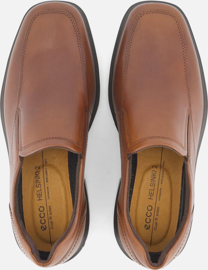 ECCO Helsinki 2 Heren nette leren instapper Bruin Size: 45 (UK 10.5-11)