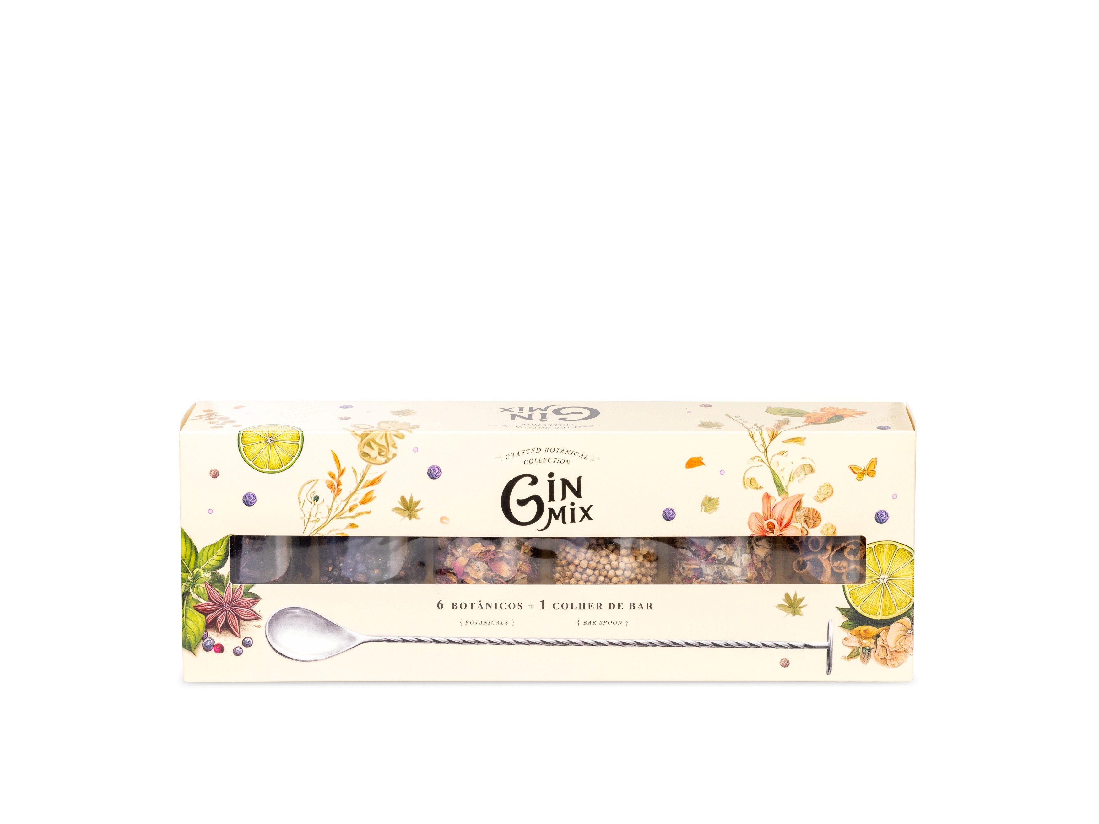 PACK GIN MIX 6 BOTANICOS C/ OFERTA COLHER
