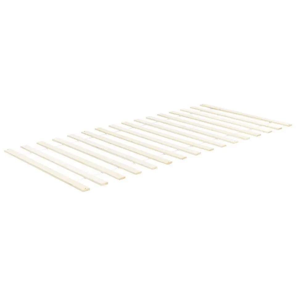 VANNES - Bed - Lichthout - 90 x 200 cm - Dennenhout