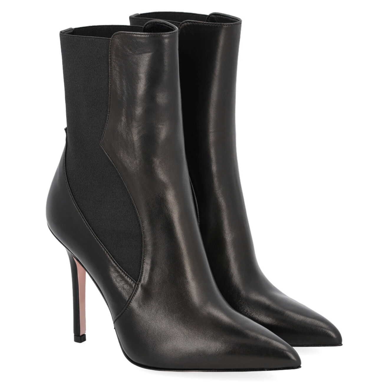 Liu-Jo Bottines Marilyn en Cuir noires