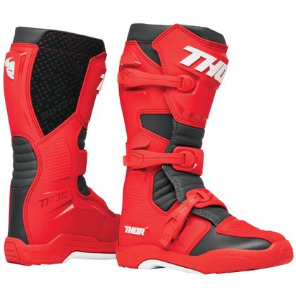 Bottes cross Thor BLITZ XR 2025 - Rouge / Noir