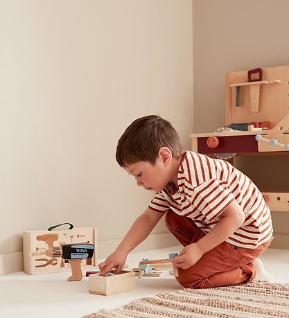 Kids Concept Tr?leget?j - V?rkt?jskuffert - Tr?