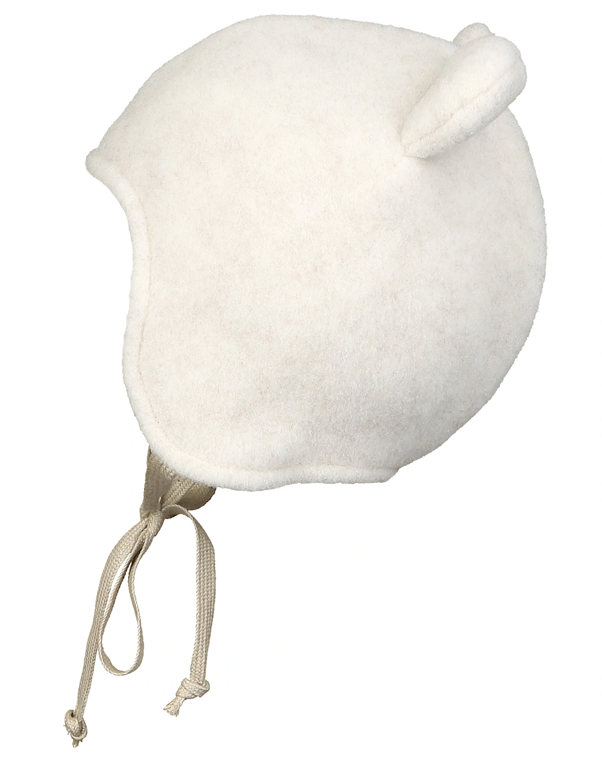 Wollfleece-Schlupfmütze BEA in natur melange