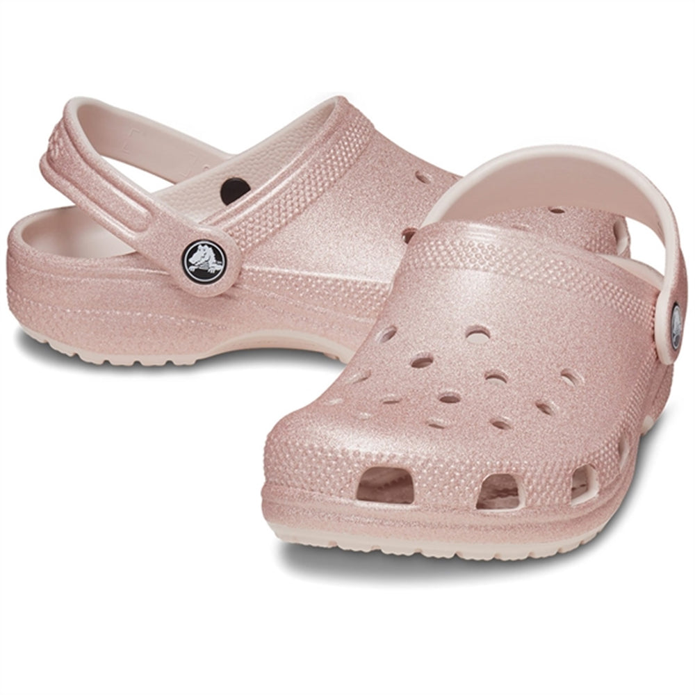 Køb Crocs Classic Glitter Clog Quartz Glitter