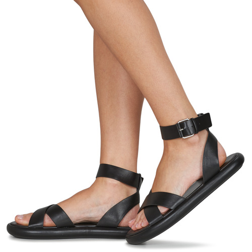 Only - ONLMONTANA-1 PU SANDAL - Noir