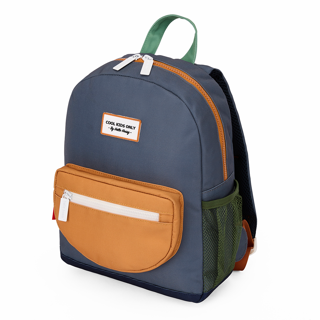 Hello hossy kleuterrugzak mini marine