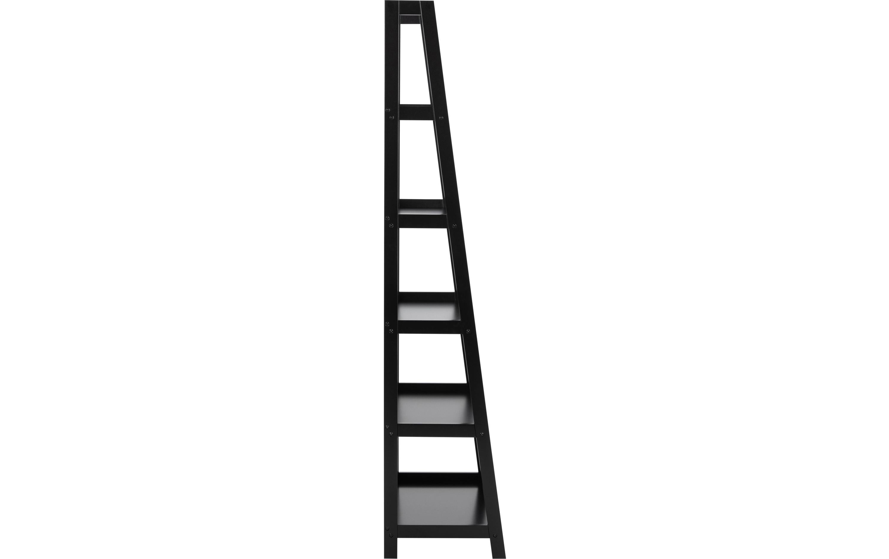 Regal Wally 63 x 40 x 180 cm, SchwarzBücherregal