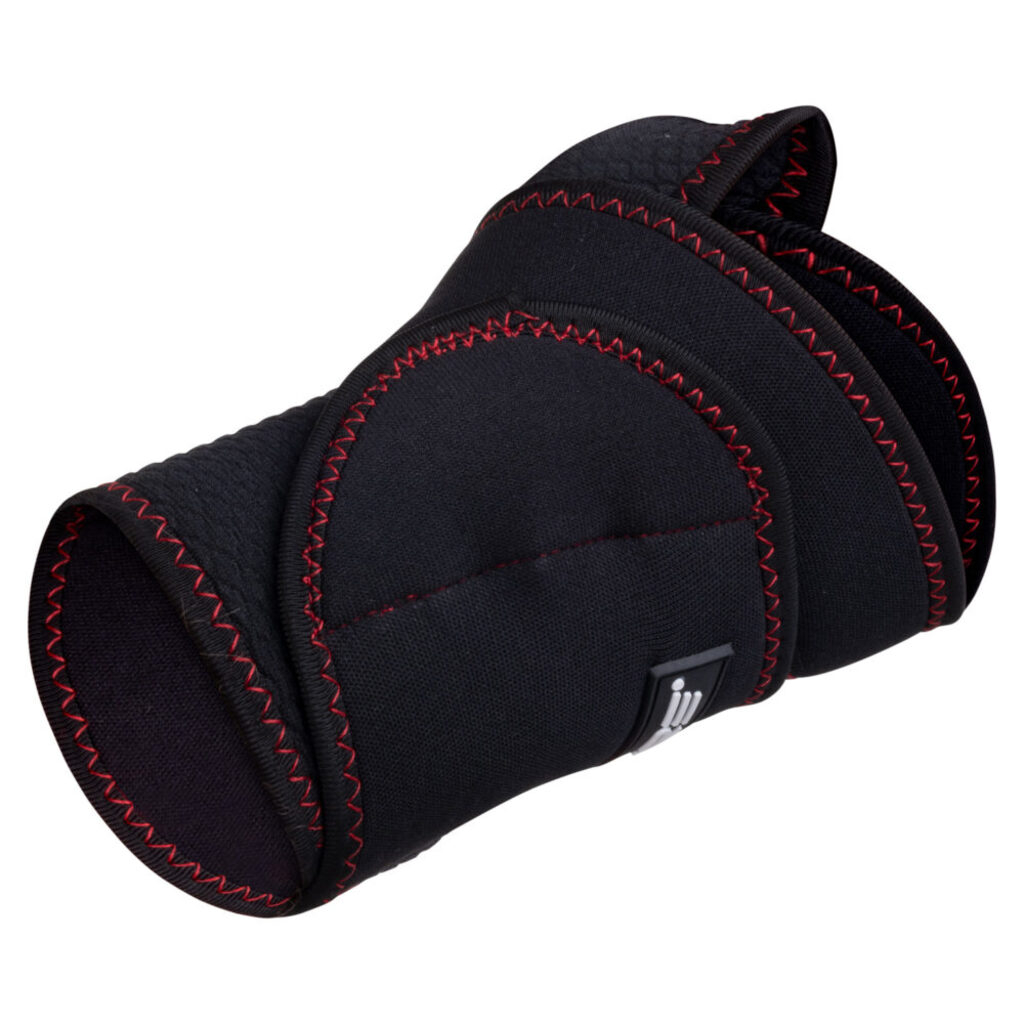 Neopren Handgelenkbandage Verstellbare Sport Stütze (One Size) - Schwarz