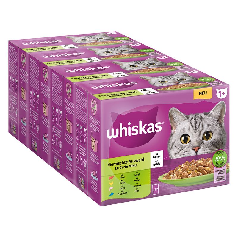 Whiskas 1+, Adult 96 x 85 g