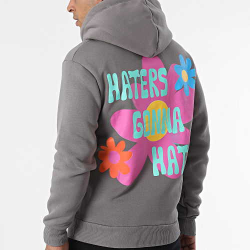 Sweat Capuche 1116 Gris Anthracite