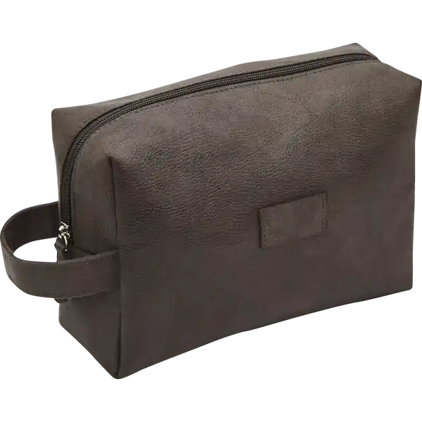 Herren Kulturtasche dunkelbraun