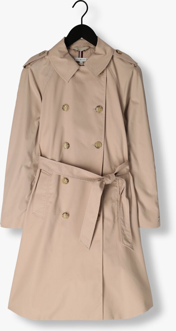 TOMMY HILFIGER beige tommy hilfiger  cotton classic trench
