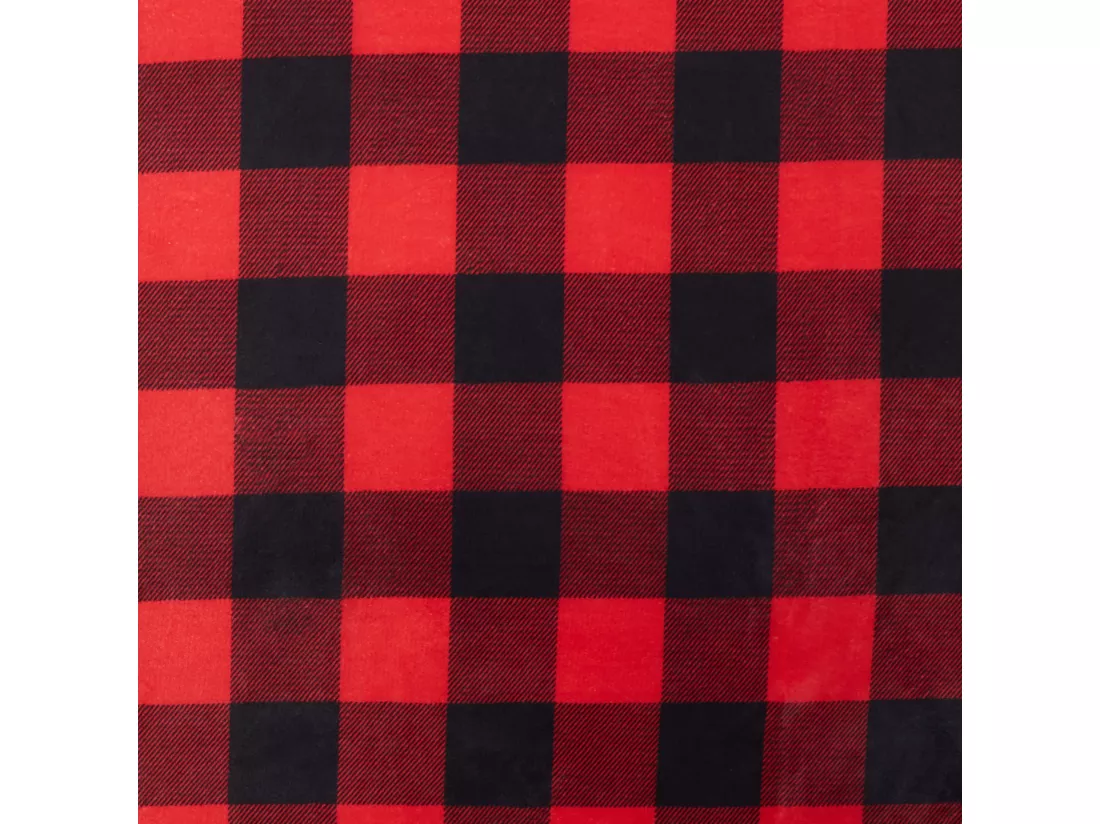 Couverture LIQUORICE 150 x 200 cm Rouge
