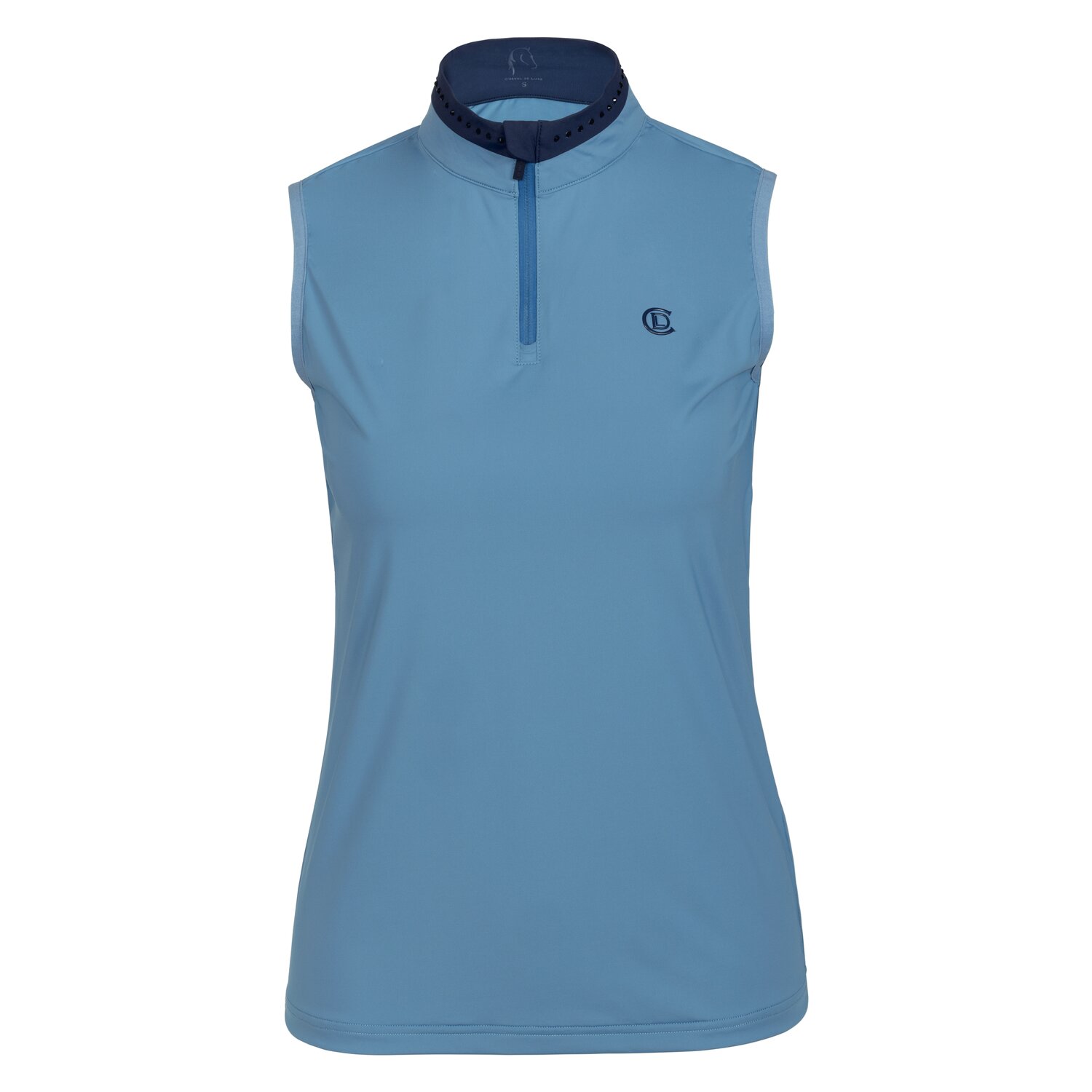 Cheval de Luxe Funktionsshirt - steel blue