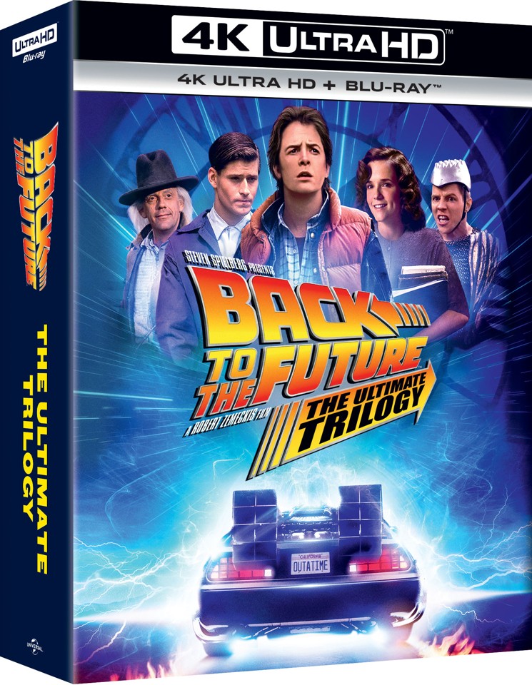 Tilbage til Fremtiden: Trilogi bokssæt 4K (Uhd+Bd)