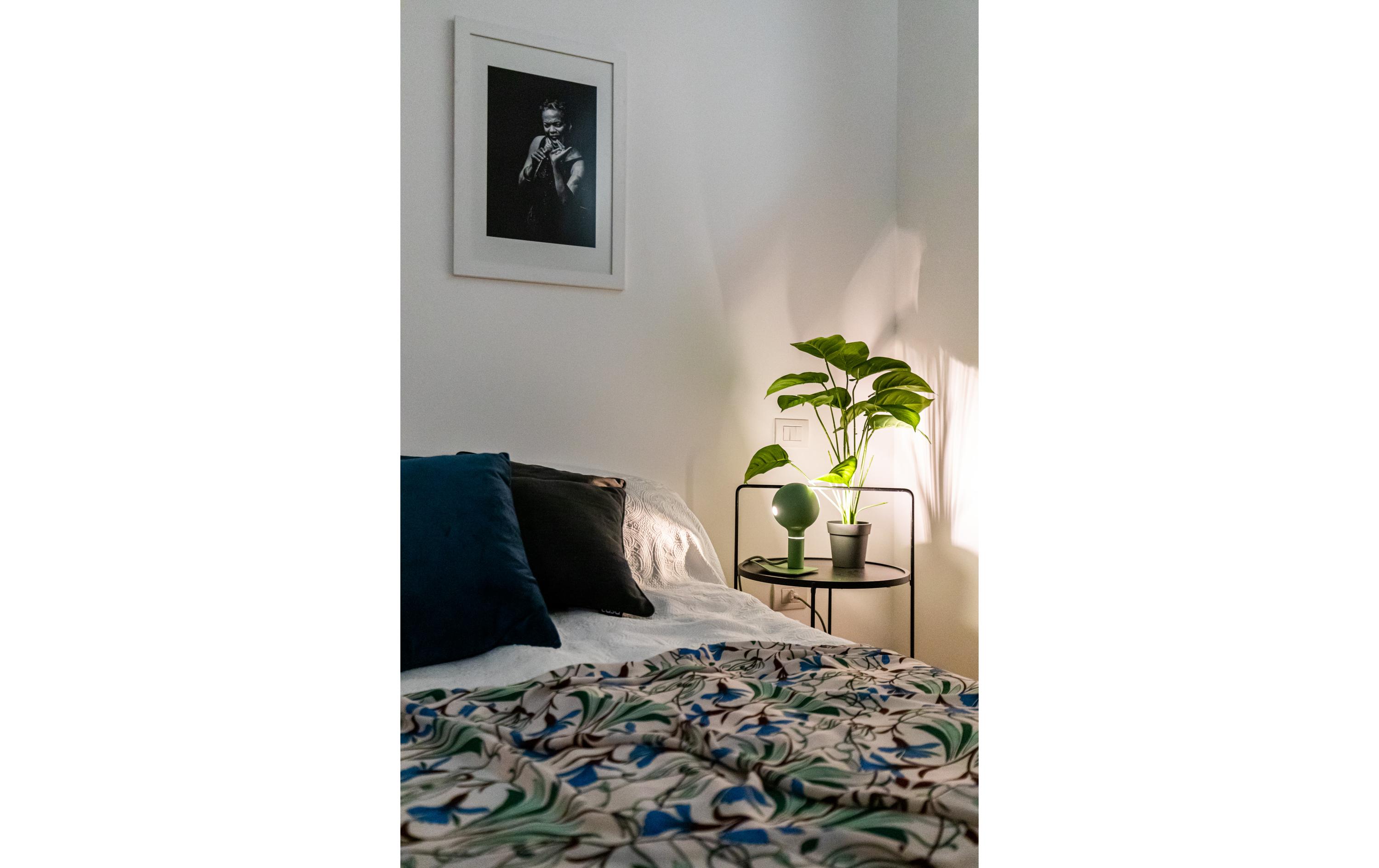 Tischleuchte Iride Camo, 2700 K, 7 W, Grün<br>Schreibtischleuchte
