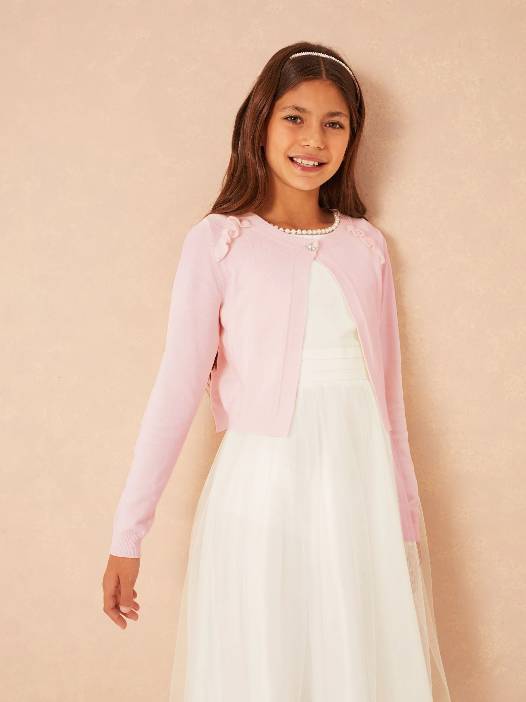 Roze - Lipsy Occasion Bolerovest (5 - 16 jr)