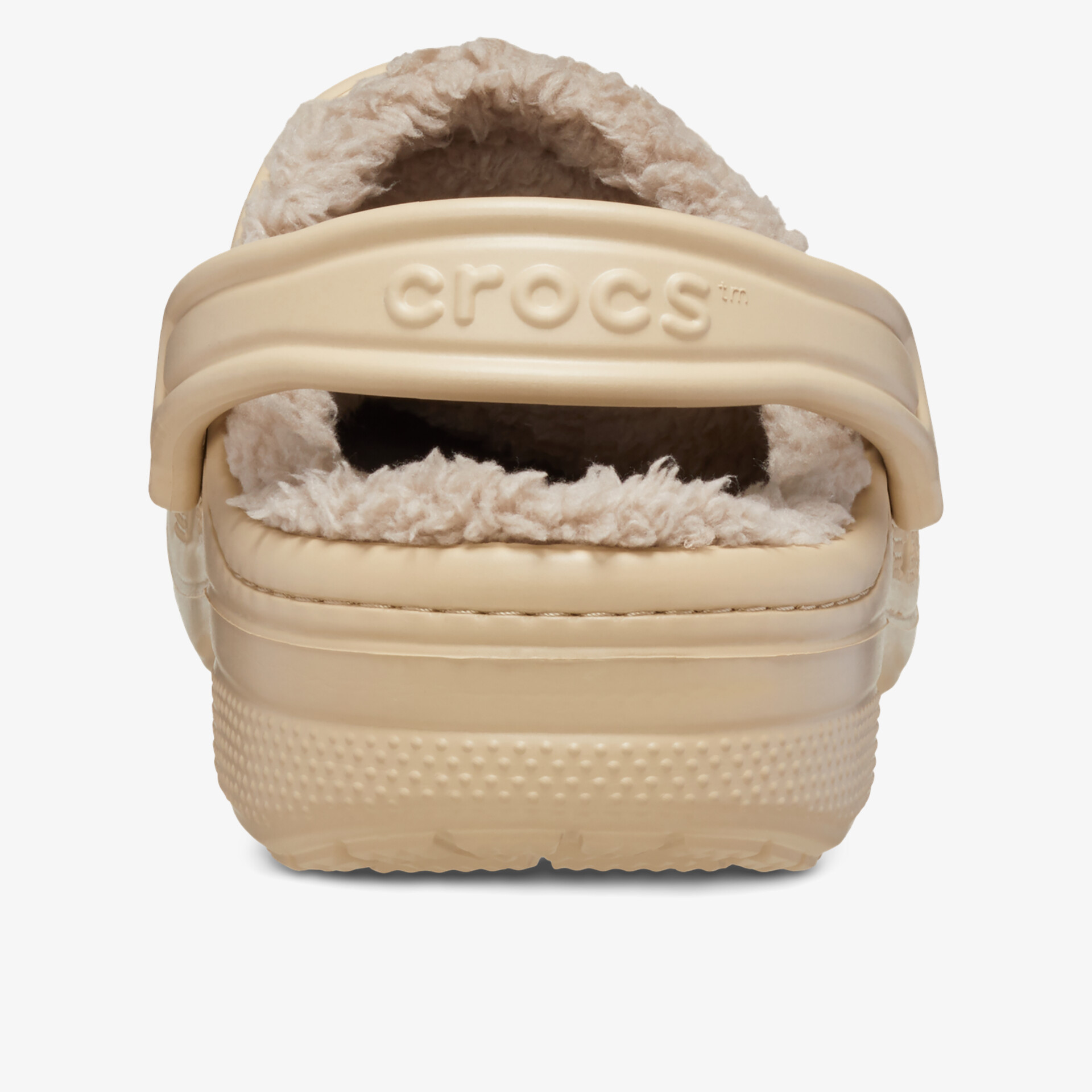 crocs BAYA LINED Damen Clogs beige