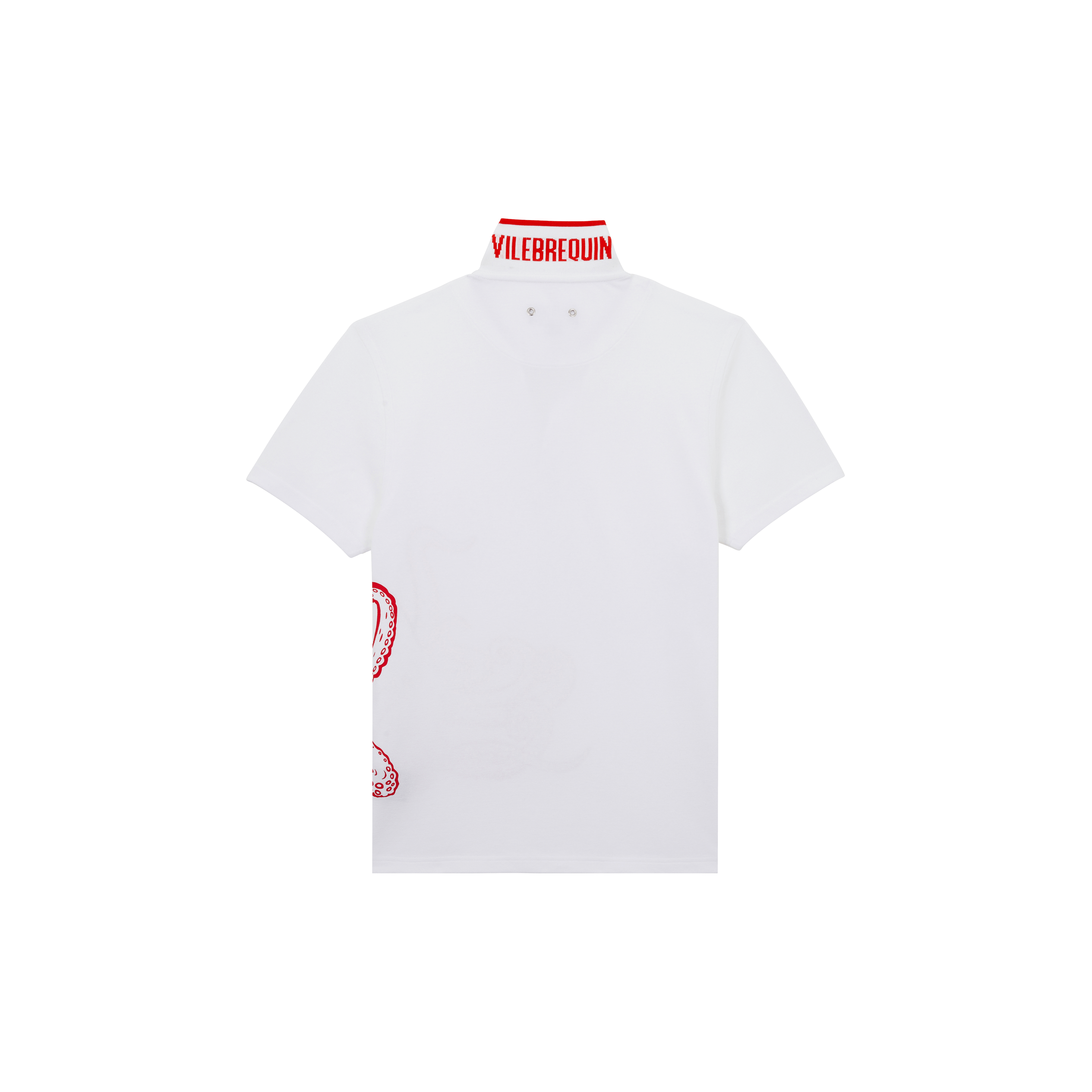 Polo en coton homme Printed Poulpe