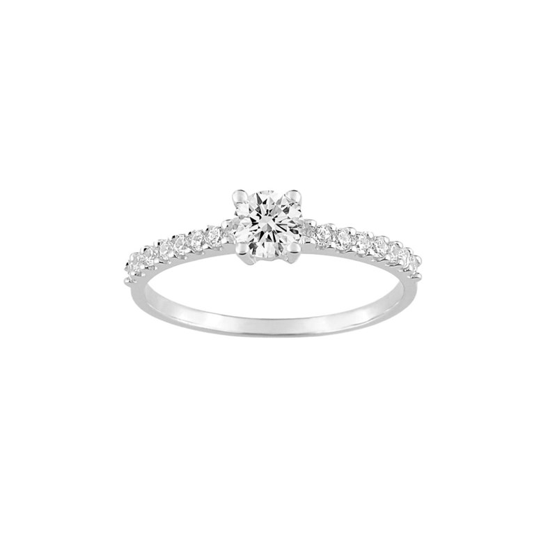 Bague Femme - Oxyde de zirconium - Or 18 Carats