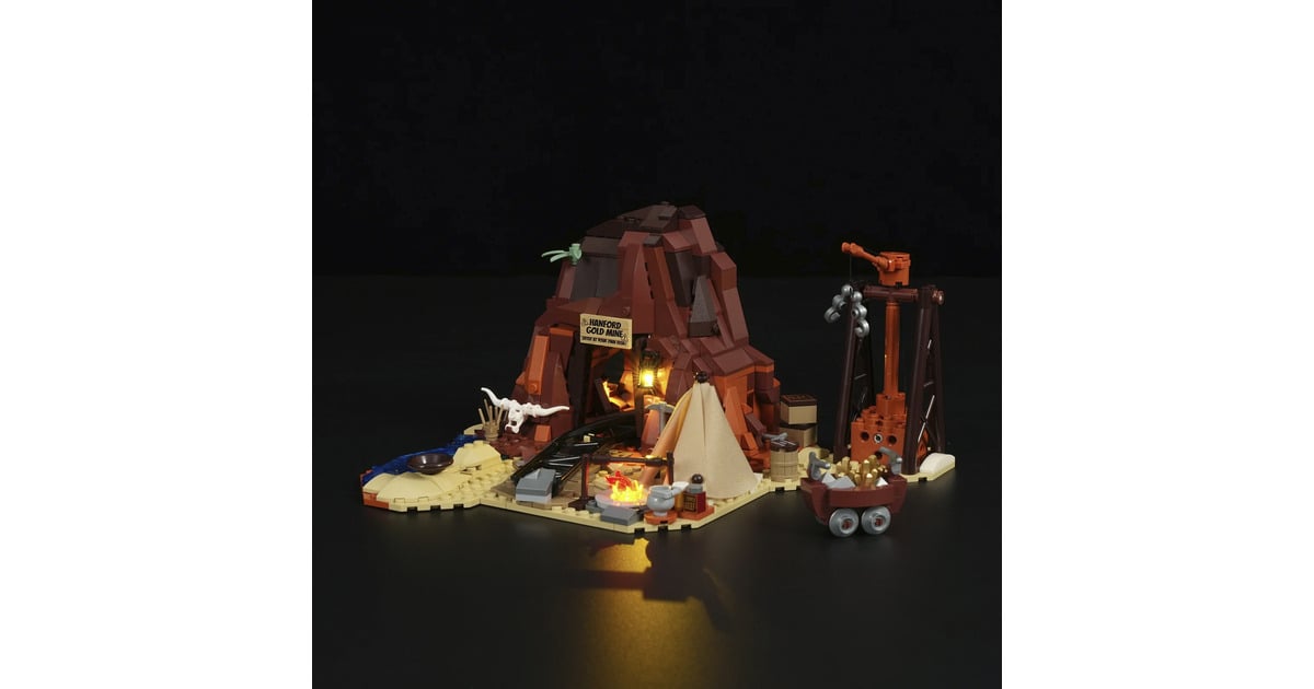 LumibricksThe Old West - Old West Gold Mine Constructiespeelgoed  (F9077)