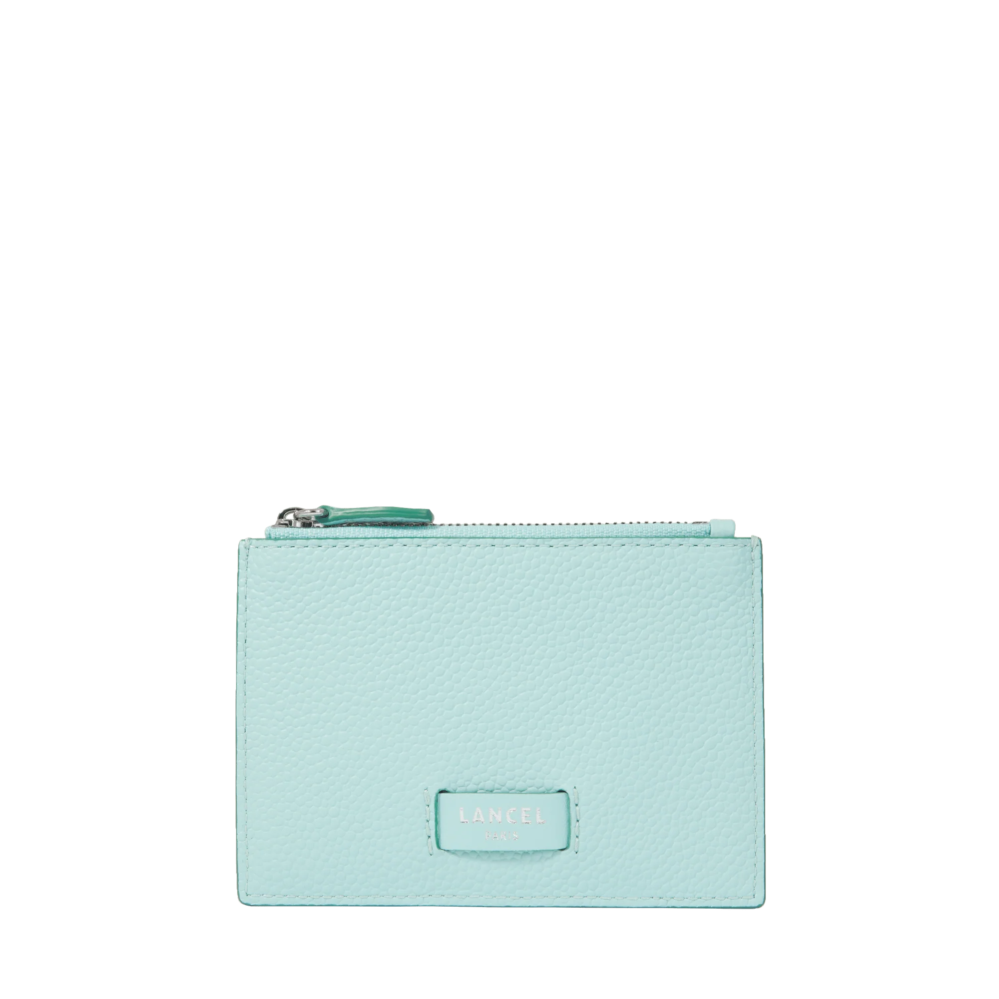 L zipped card-holder Ninon de Lancel-Menthe/Emeraude