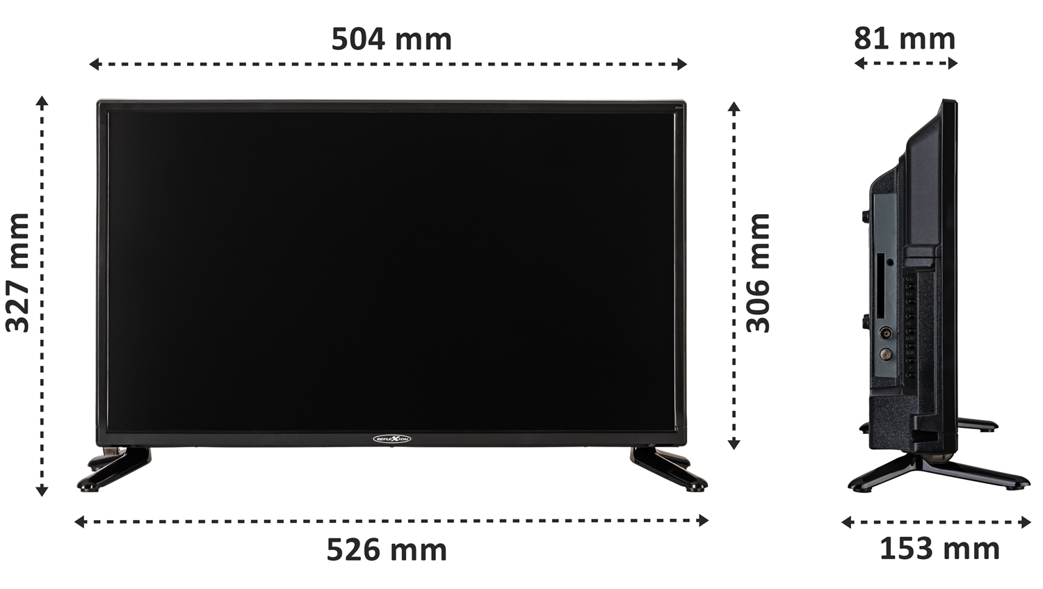 Reflexion LED2225 Camping LED televisie