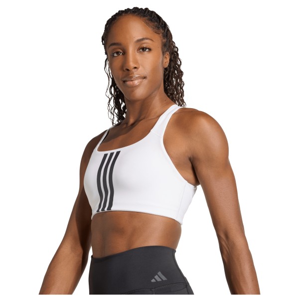adidas - Women's Optime 3-Stripes MS Bra - Brassière