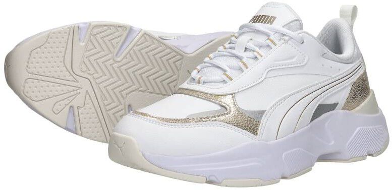 Puma Cassia Metallic Shine wit