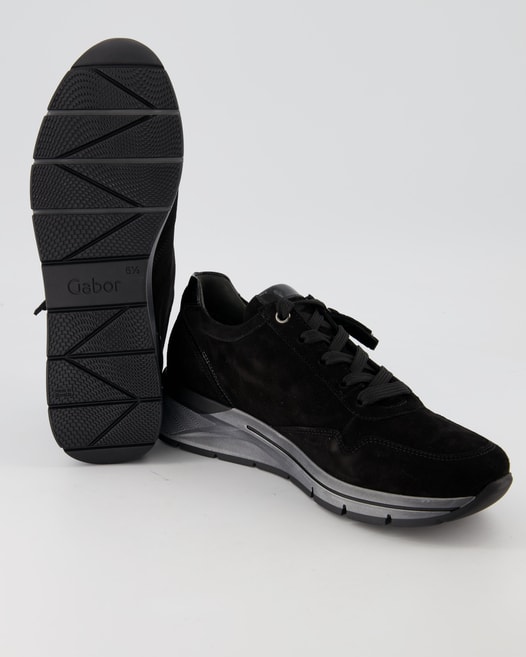 Gabor Comfort 36.587.47 Schnürschuhe in Schwarz