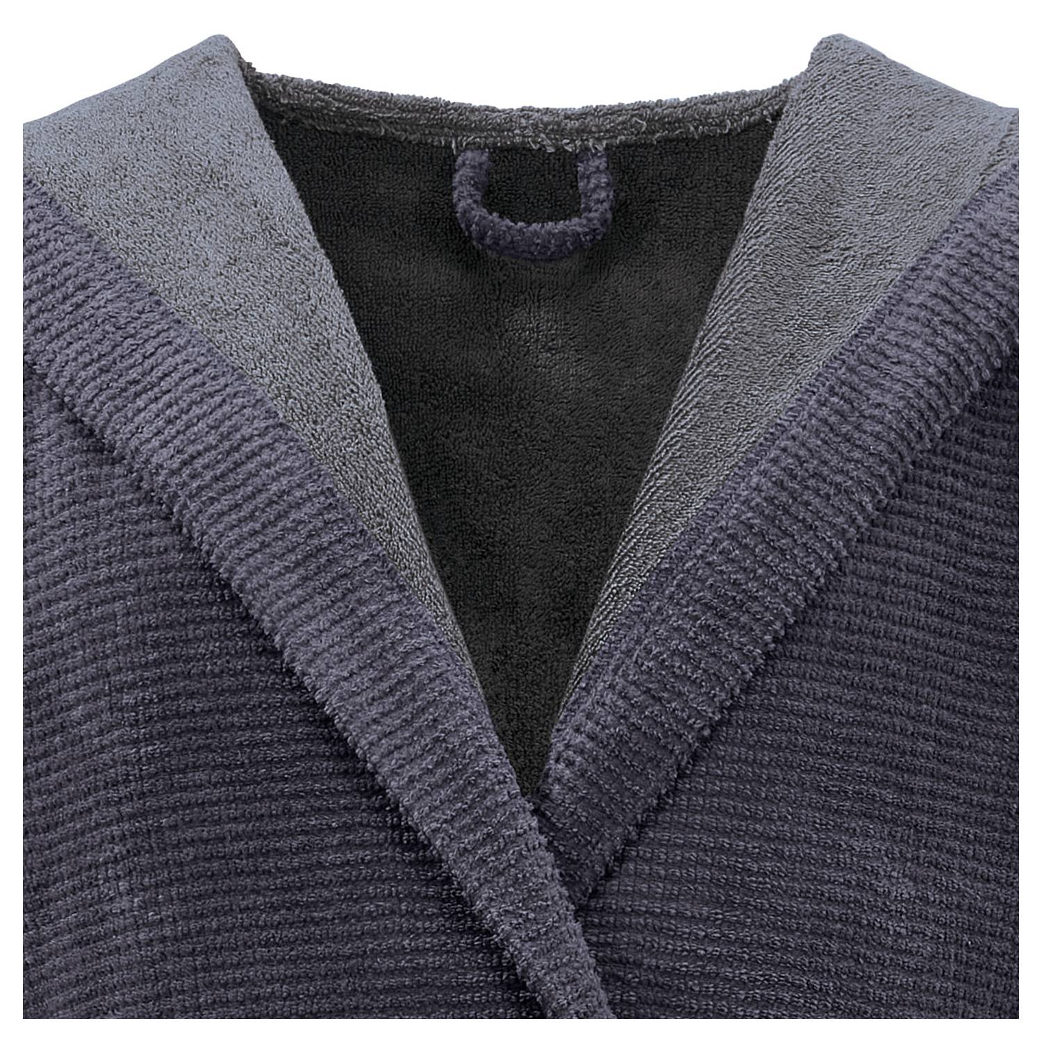 Erwin Müller Velours-Jacquard Unisex-Bademantel 