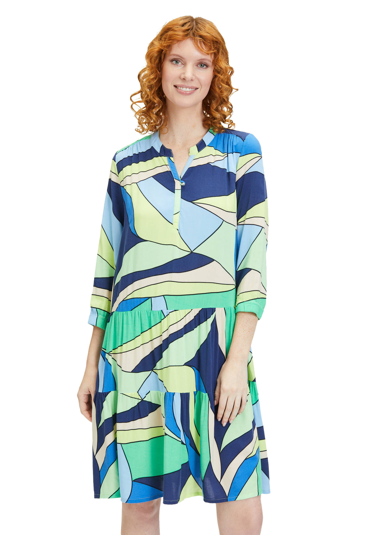 Betty Barclay| Damen Blusenkleid mit 3/4 Arm