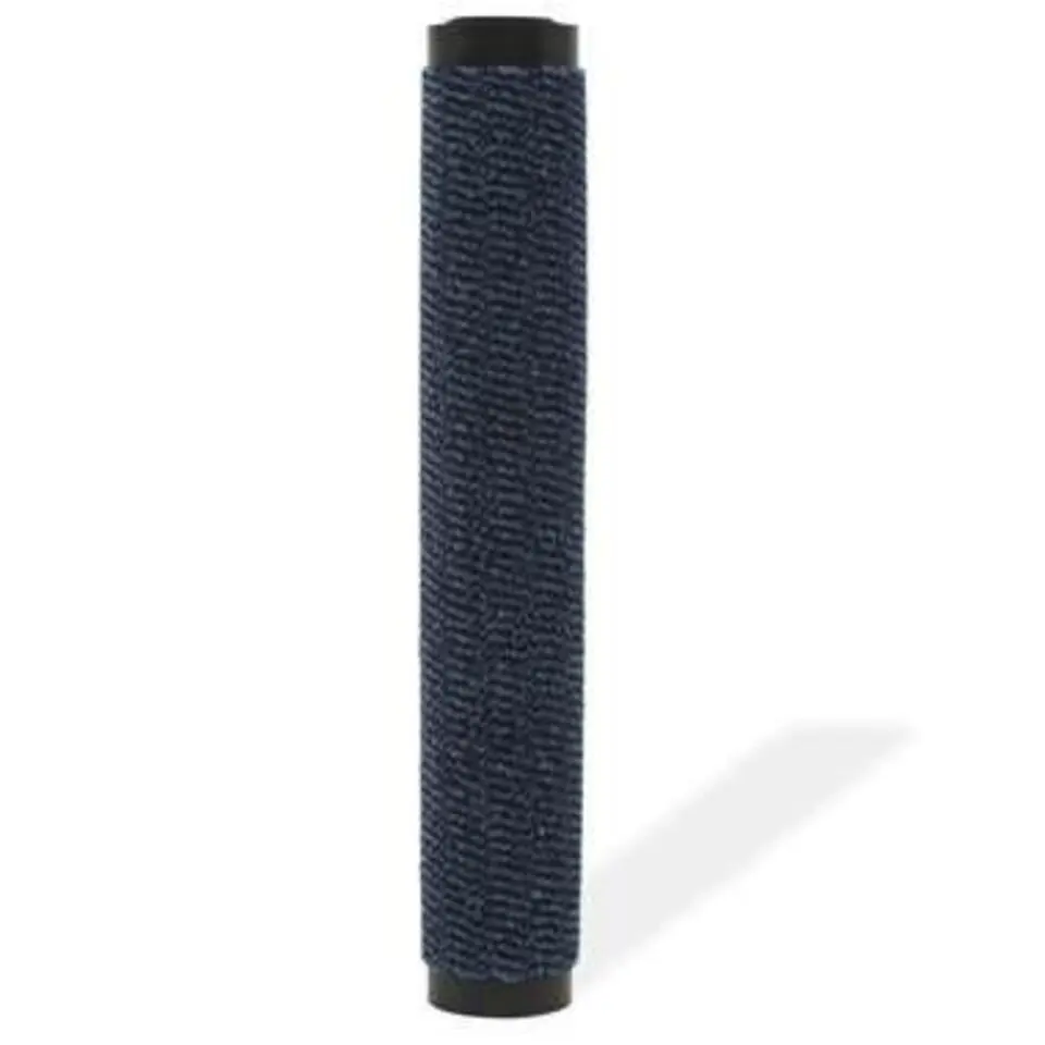vidaXL - Deurmat - Blauw - Stof - 80 x 120 cm