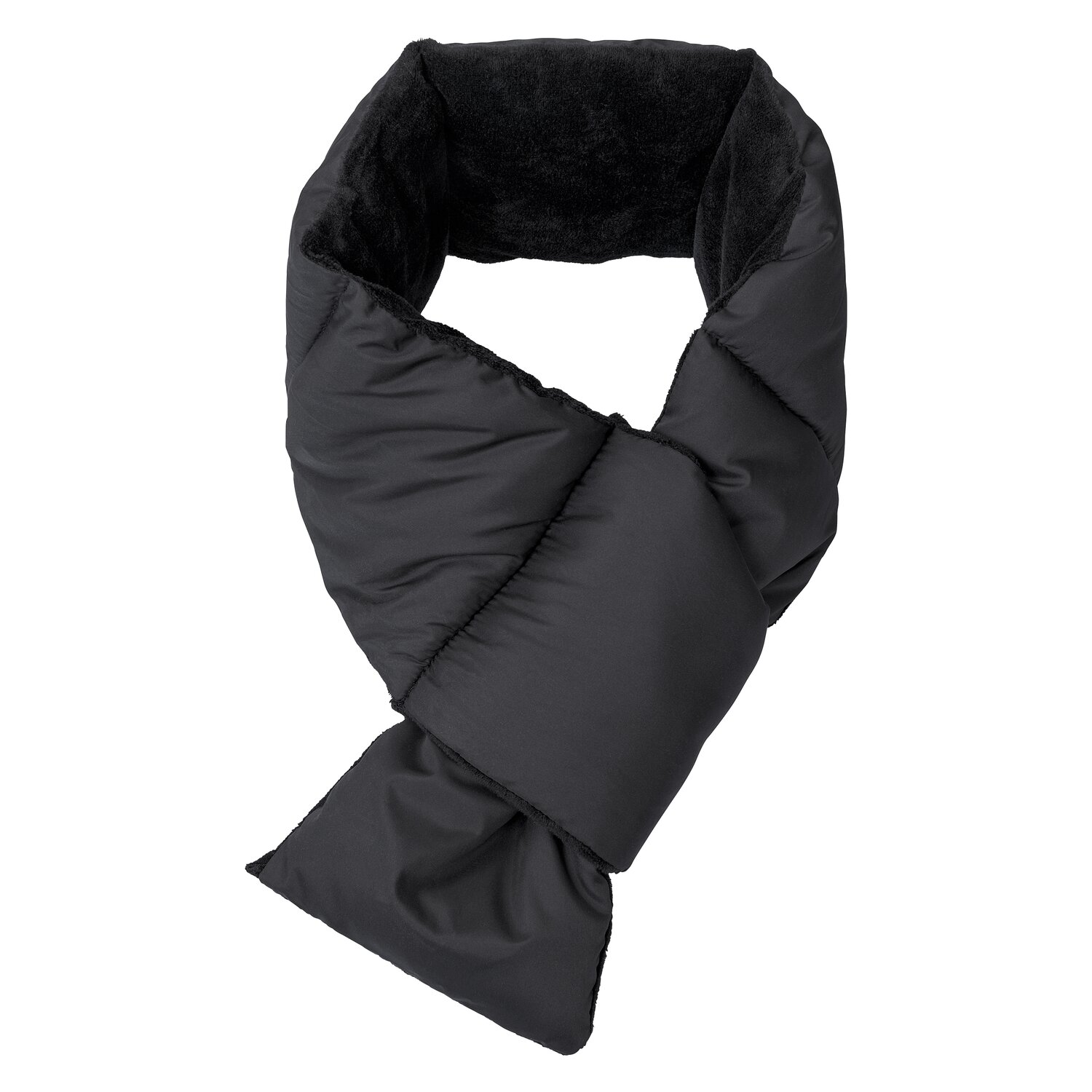 Cheval de Luxe Wattierter Wendeschal  - black - Einheitsgröße