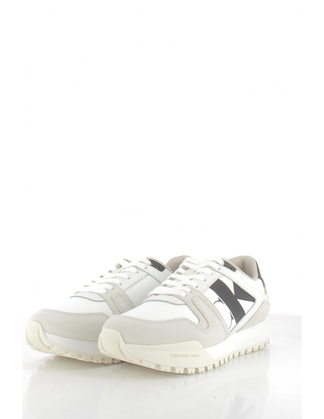 calvin klein Baskets de Ville Femme toothy run laceup lo Blanc