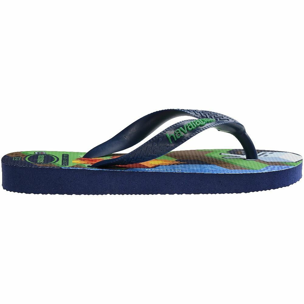 HAVAIANAS<br>Chinelas Minecraft para crianças