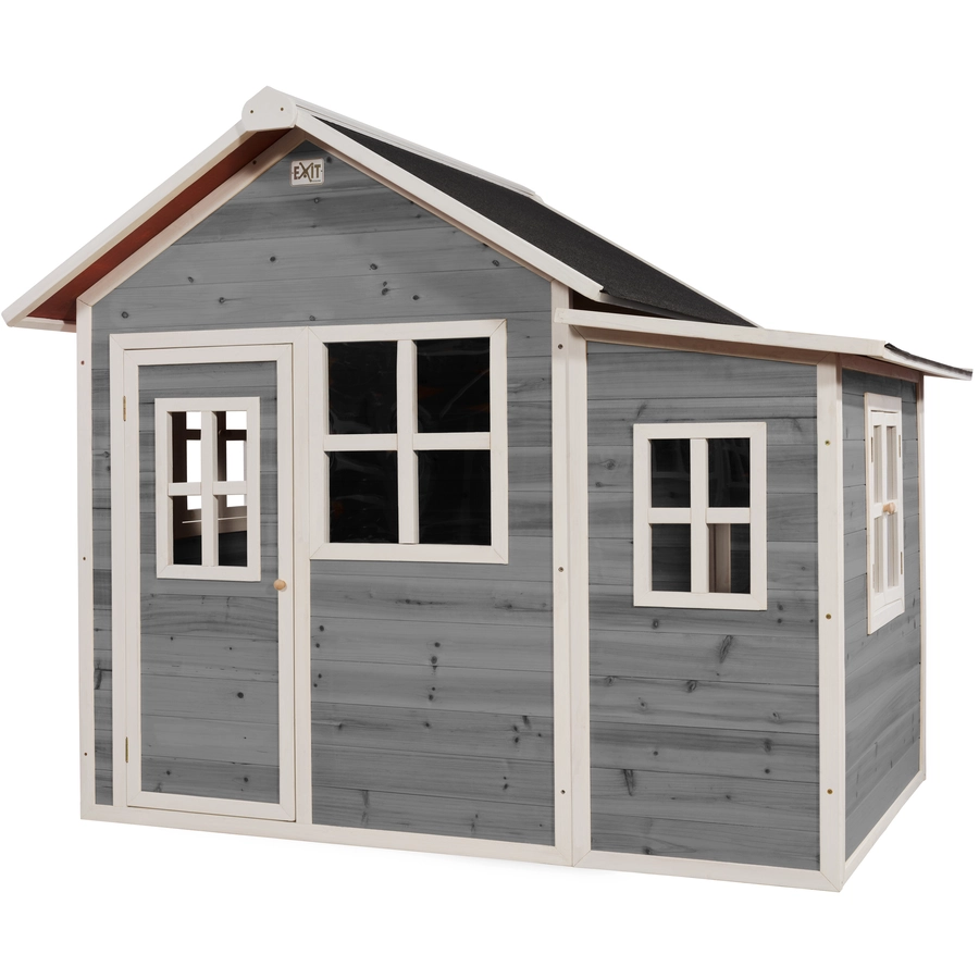 EXIT Loft 150 Holzspielhaus - grau