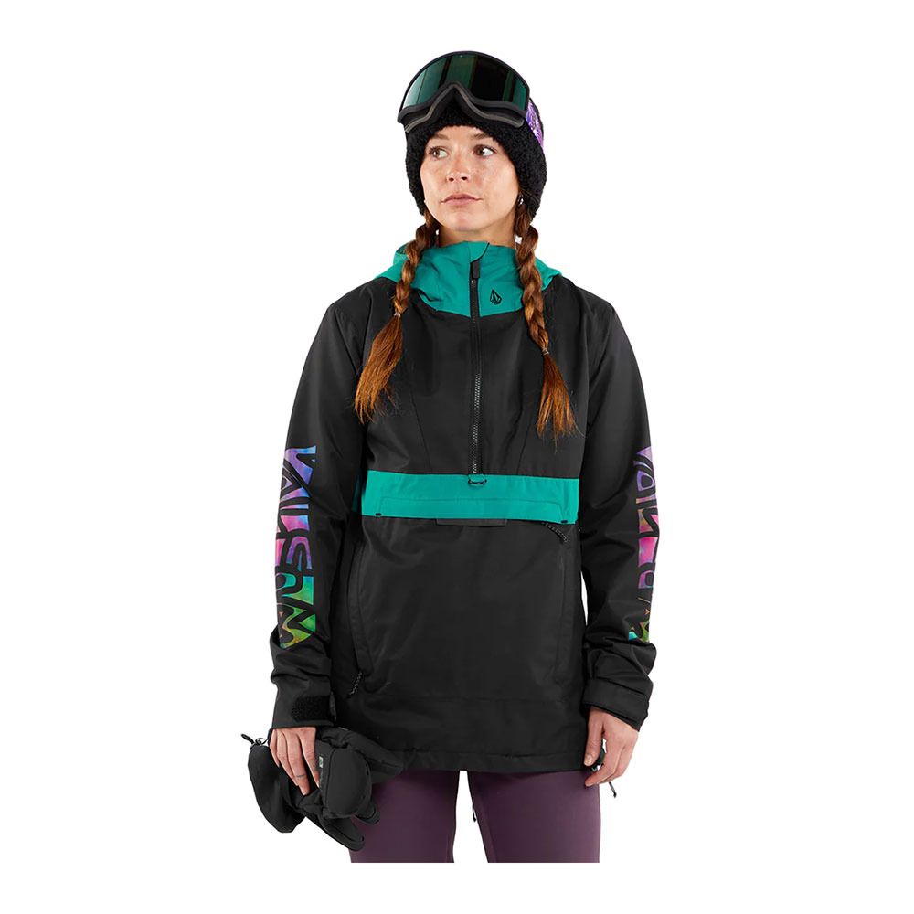 Volcom ASHFIELD - Veste ski Femme black