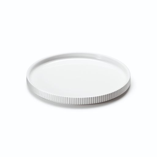 Georg Jensen Bernadotte Middagstallerken, Hvid, Ø20 cm