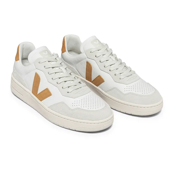 Veja Baskets V-90 Cuir | Orange
