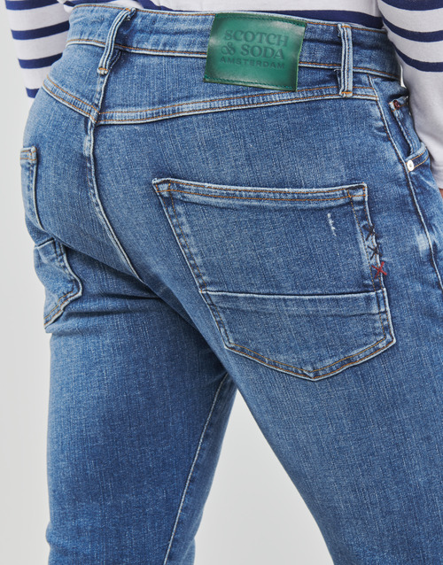 Scotch & Soda - SINGEL SLIM TAPERED JEANS IN ORGANIC COTTON  BLUE SHIFT - Bleu
