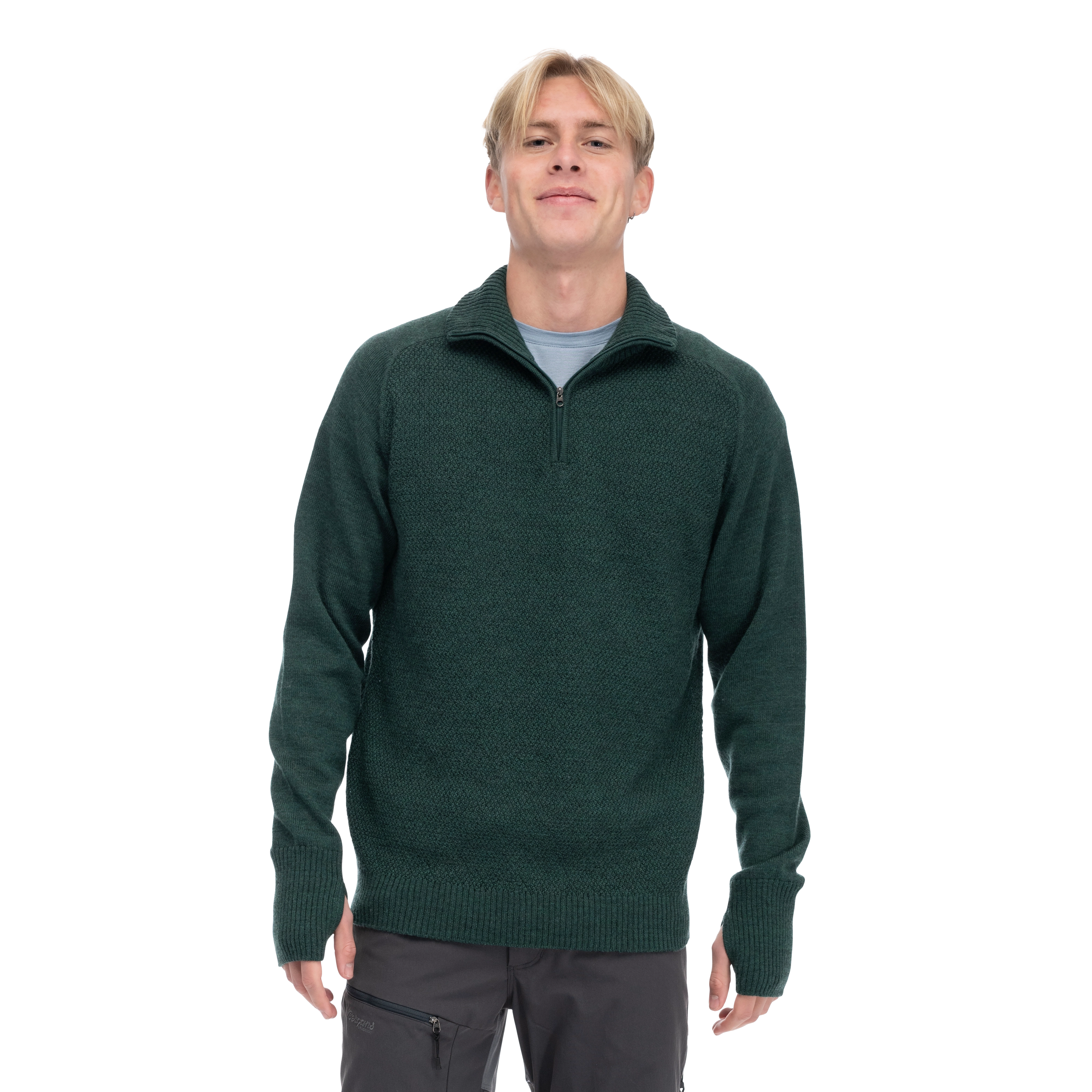 Ulriken Light Merino Jumper Men Duke Green