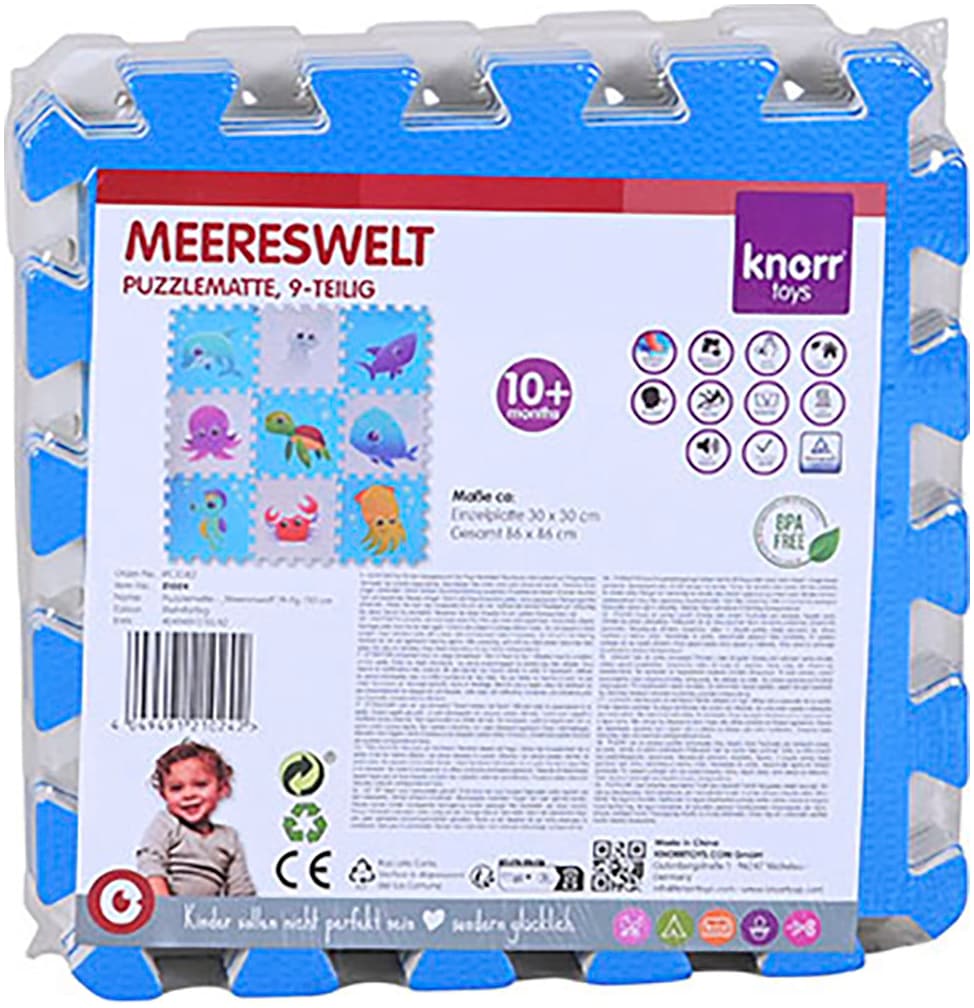 Knorrtoys® Puzzle »Meereswelt« Puzzlematte, Bodenpuzzle
