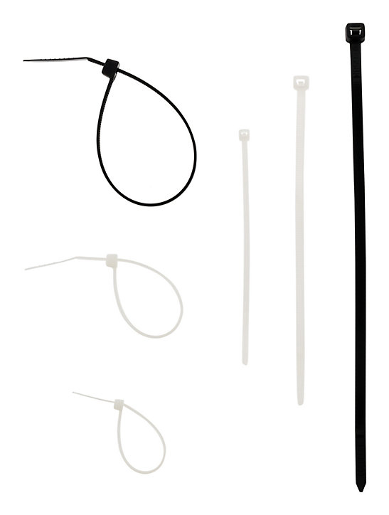 Collier de câblage, 250 pièces