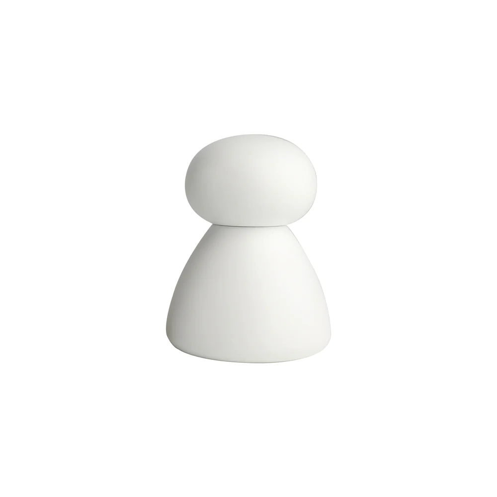 Moulin à sel Halo hauteur 10 cm blanc T&G Woodware