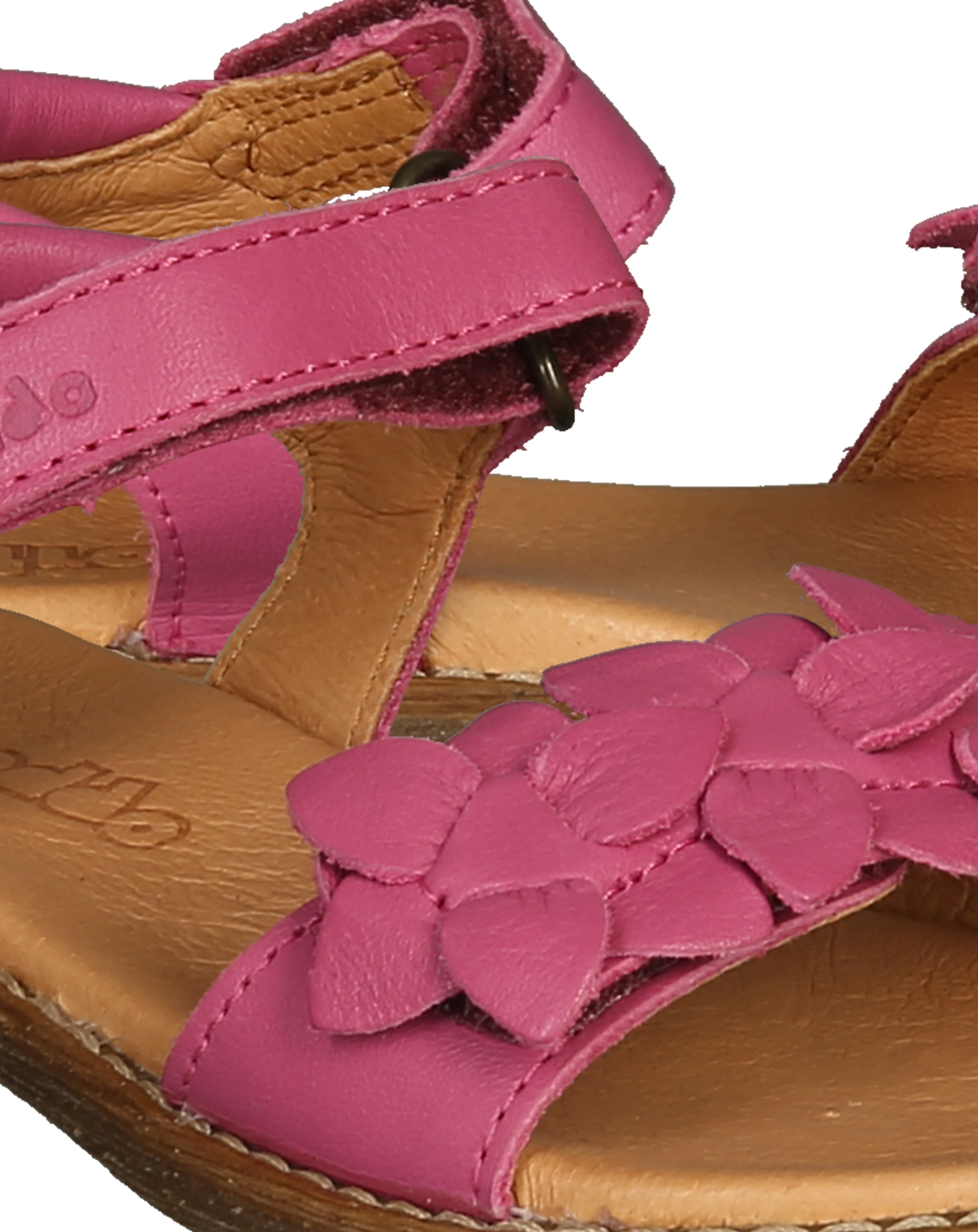 Sandale LORE FLOWERS in fuxia
