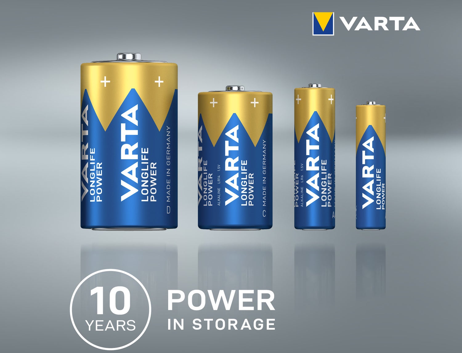 Varta 9V batterij Longlife Power