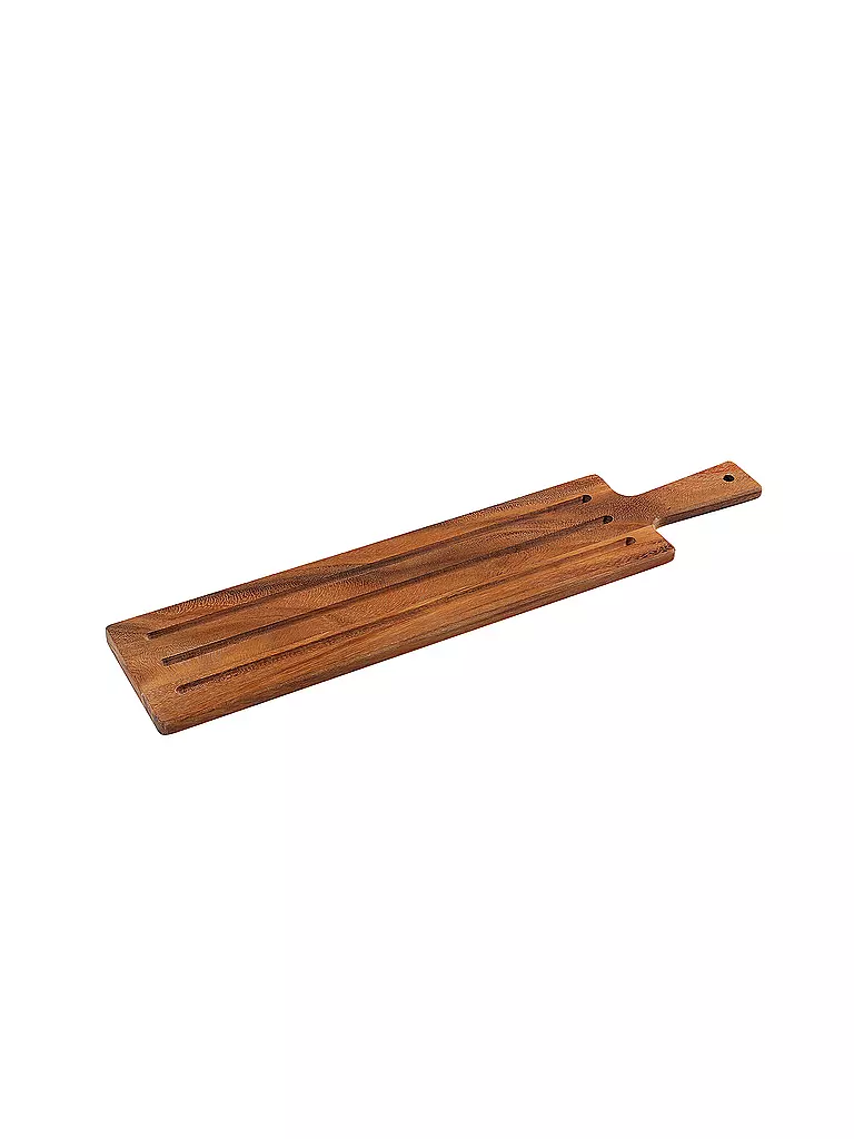ZASSENHAUS Servier-/Baguettebrett 60×13 cm Akazie braun