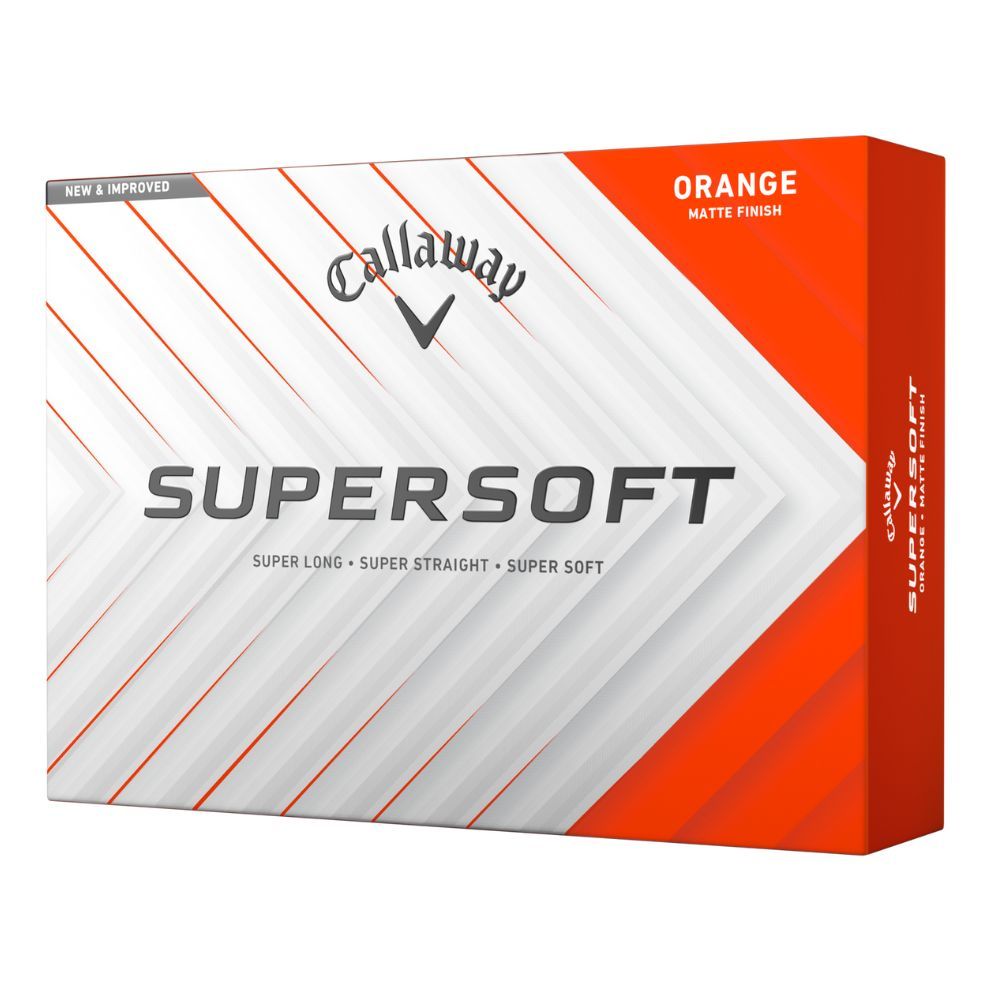 Supersoft Golfball Oransje